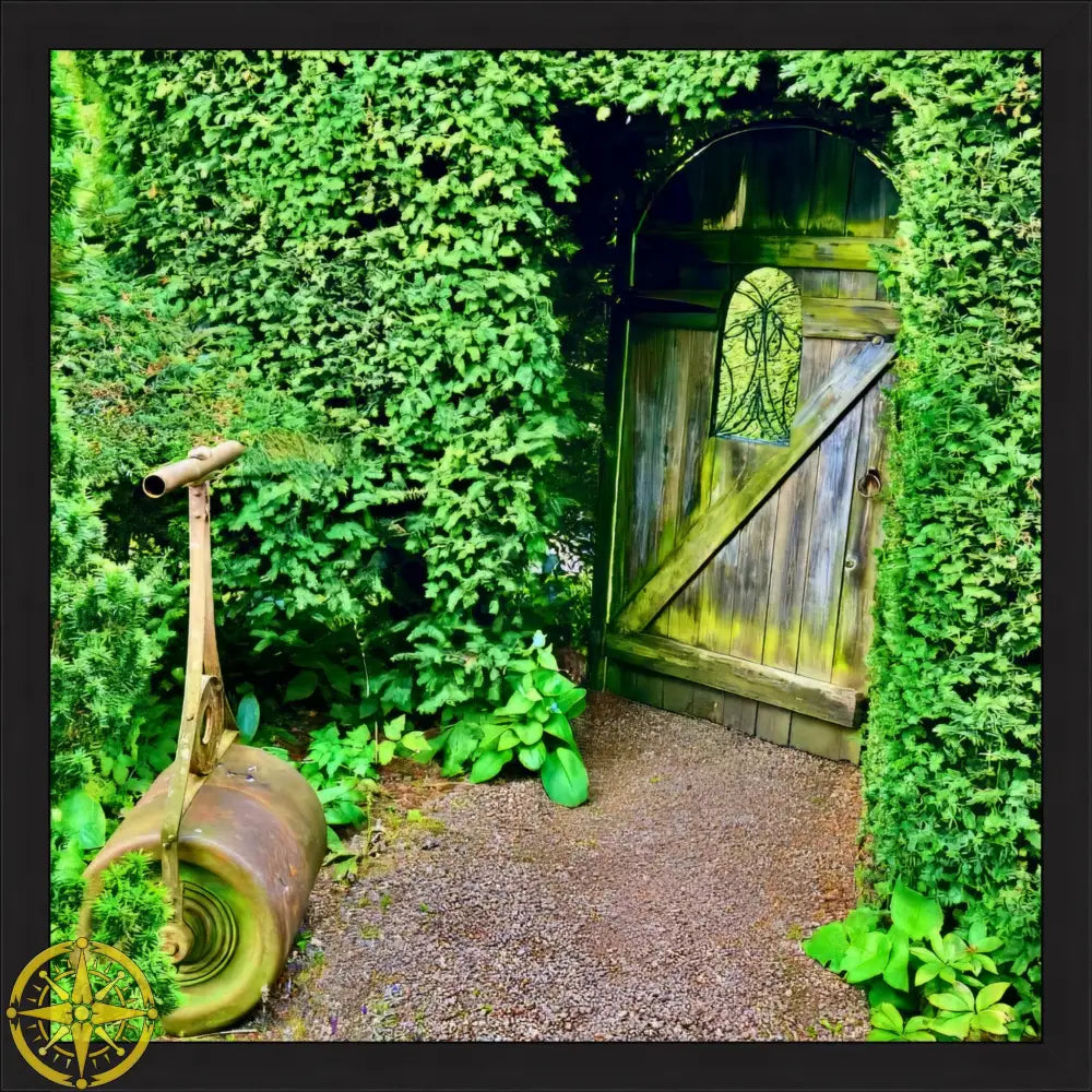 Secret Garden from the Inside - Fine Art