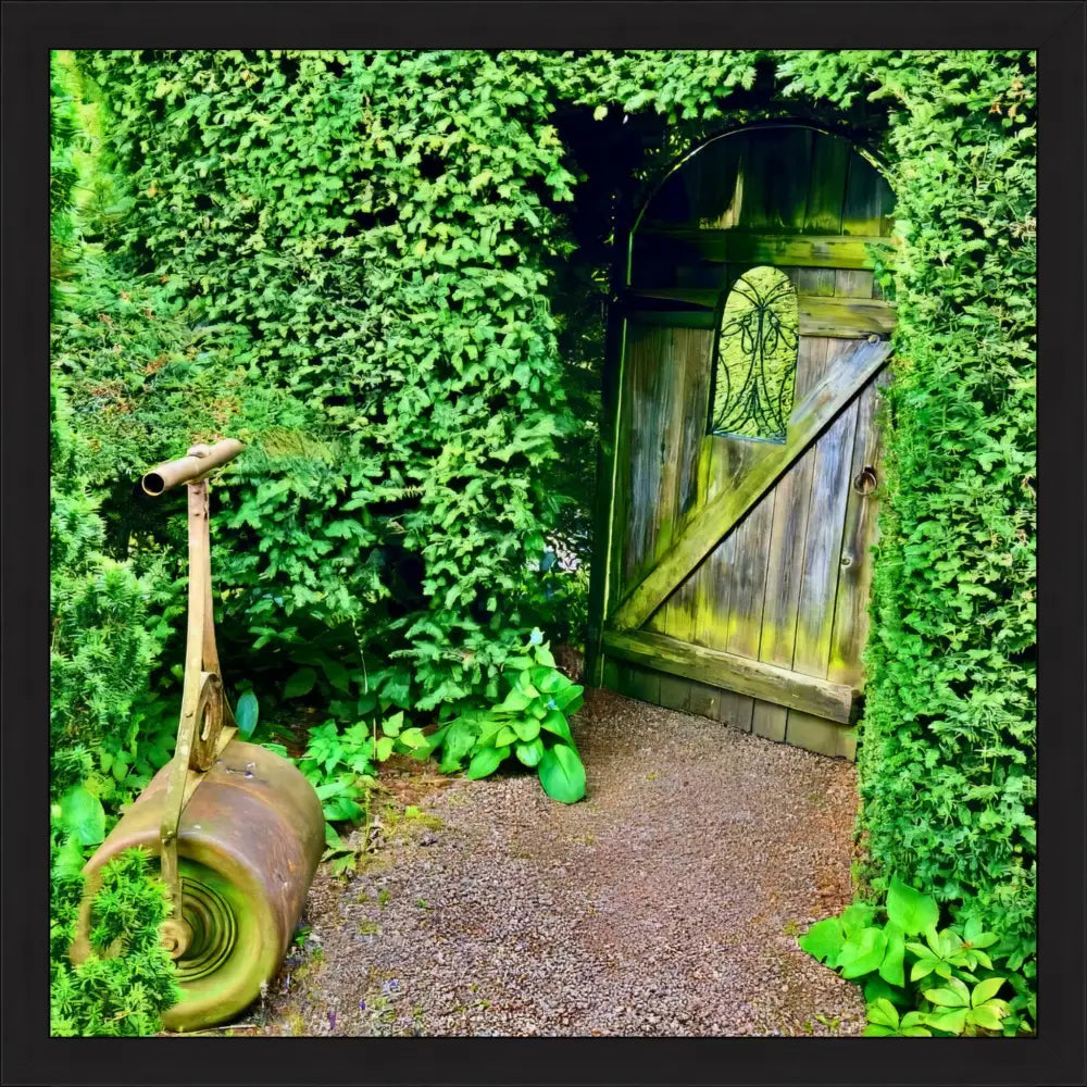 Secret Garden from the Inside - Fine Art
