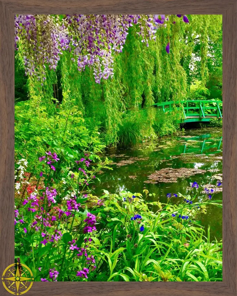Where Colors Breathe in Brush-strokes: Claude Monet's Water Garden - Fine Art
