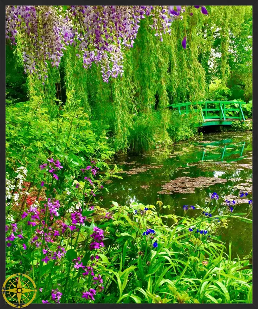 Where Colors Breathe in Brush-strokes: Claude Monet's Water Garden - Fine Art