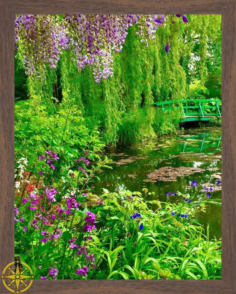 Where Colors Breathe in Brush-strokes: Claude Monet's Water Garden - Fine Art