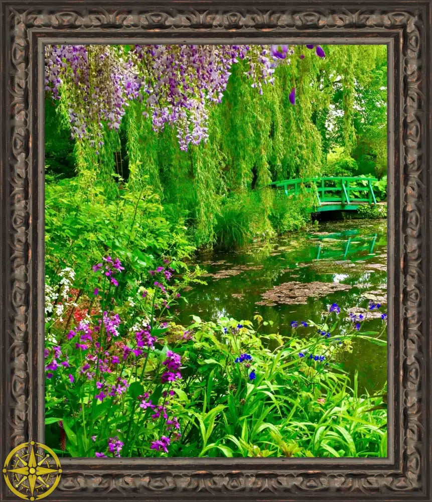 Where Colors Breathe in Brush-strokes: Claude Monet's Water Garden - Fine Art
