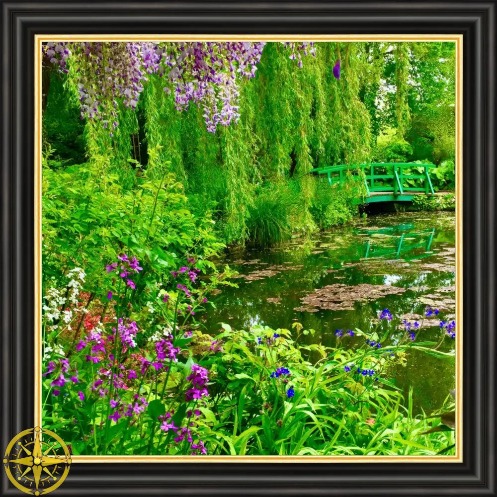 Where Colors Breathe in Brush-strokes: Claude Monet's Water Garden - Fine Art