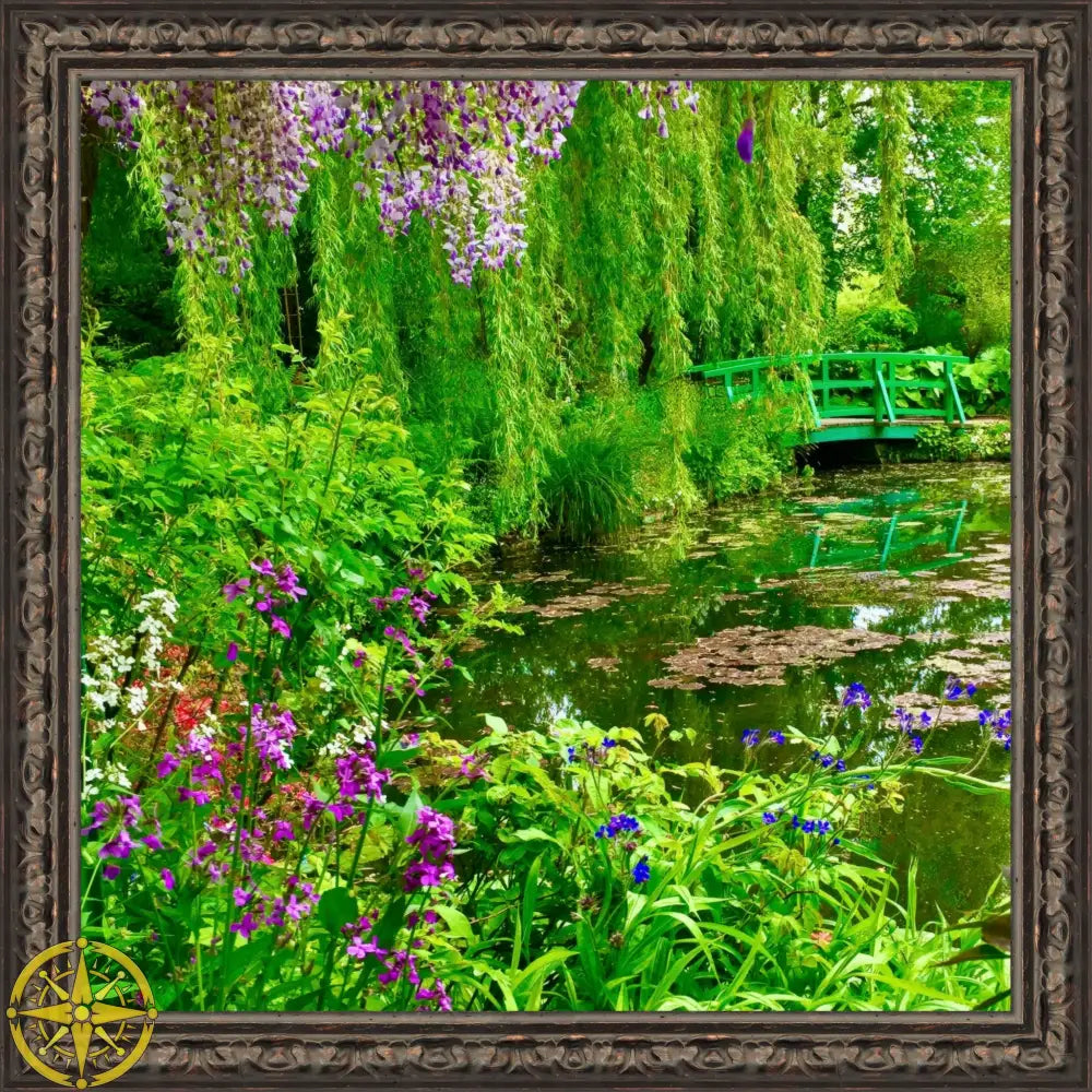 Where Colors Breathe in Brush-strokes: Claude Monet's Water Garden - Fine Art