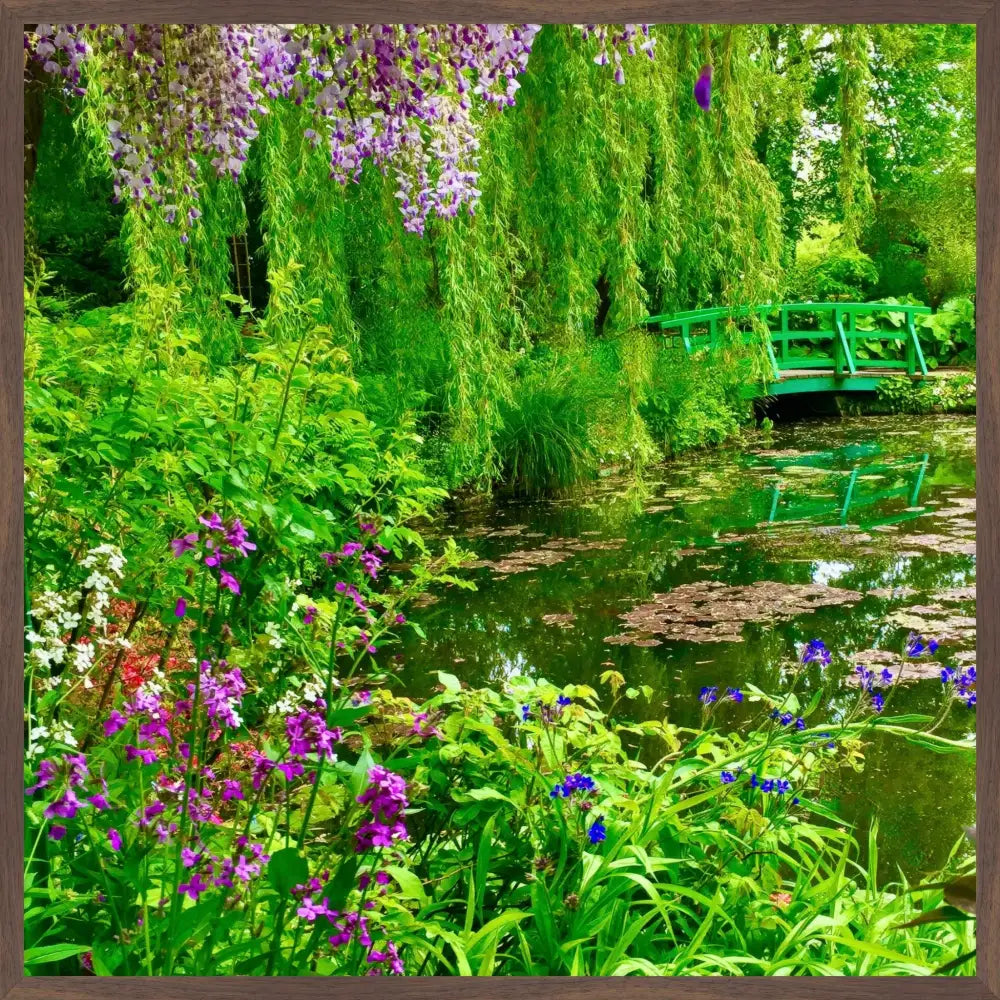 Where Colors Breathe in Brush-strokes: Claude Monet's Water Garden - Fine Art