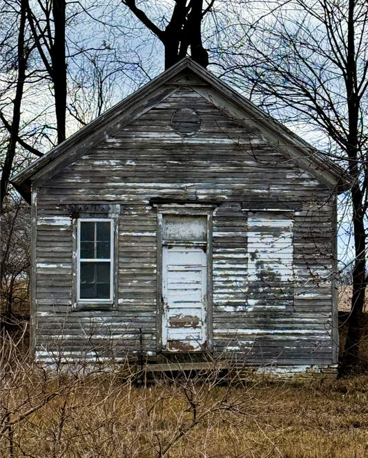 Little House in the Woods - Acrylic