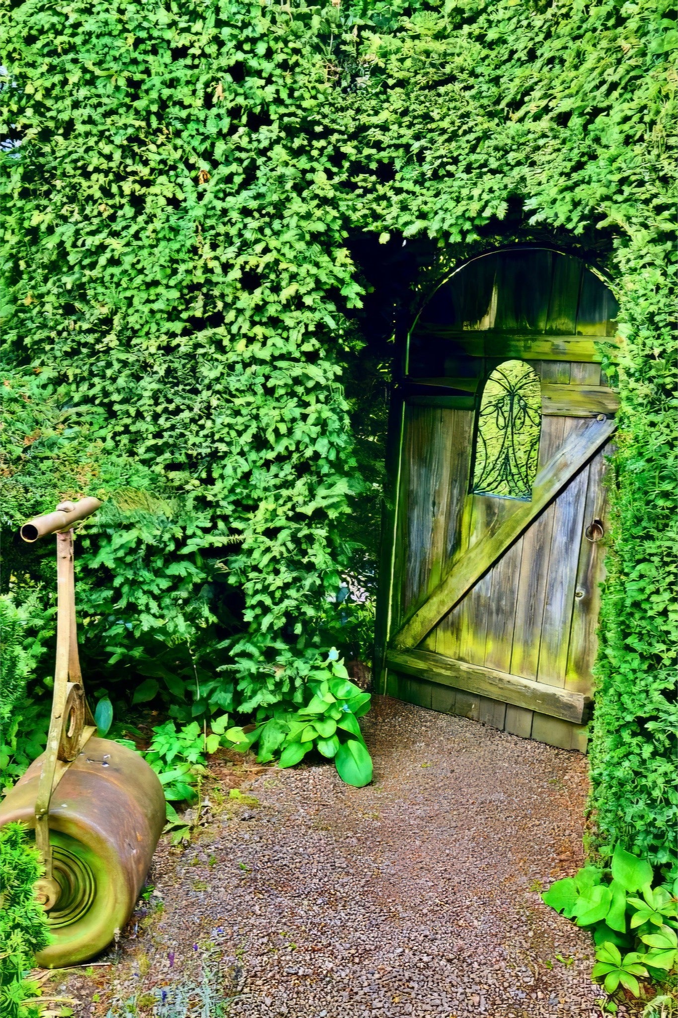 The Secret Door - Canvas