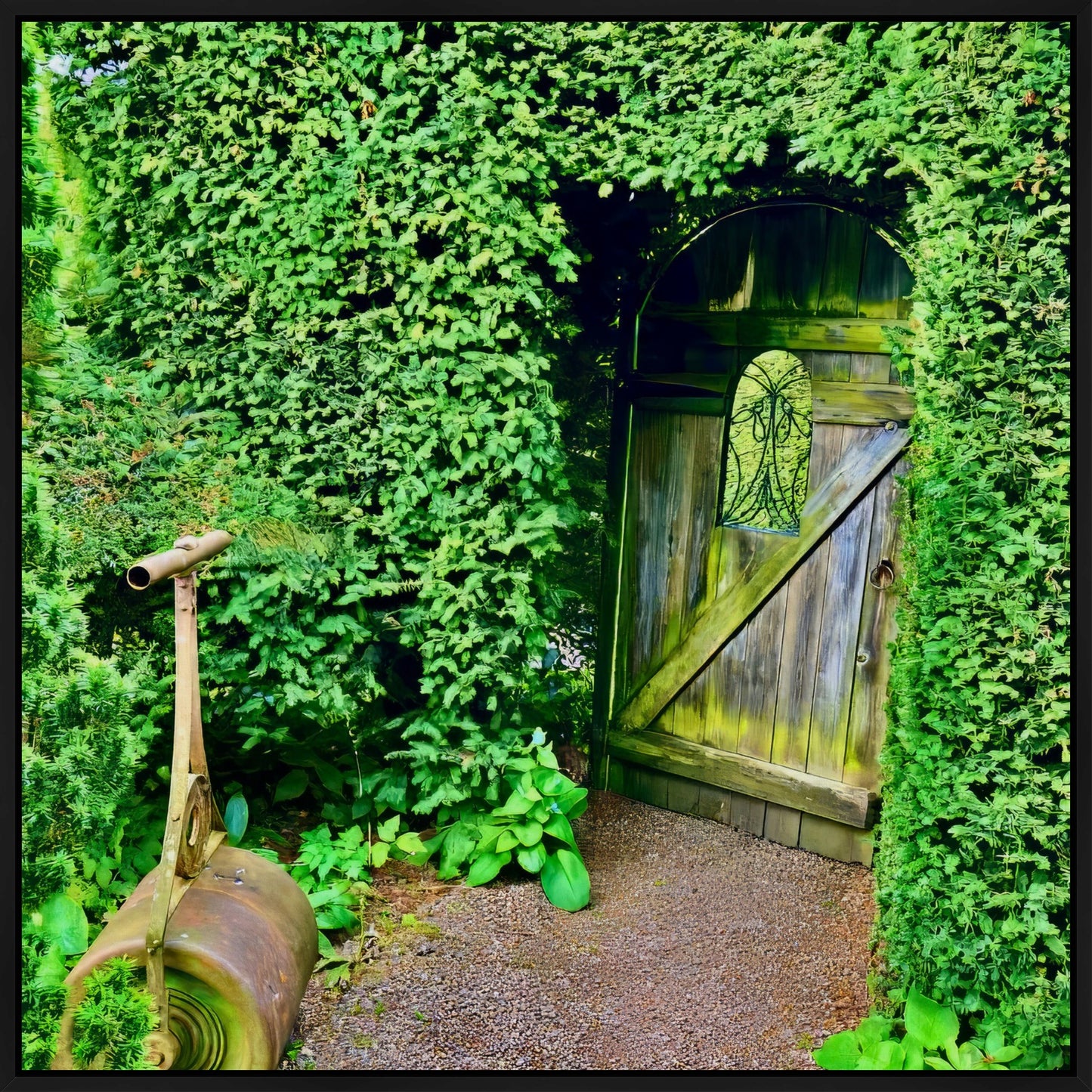 The Secret Door - Canvas