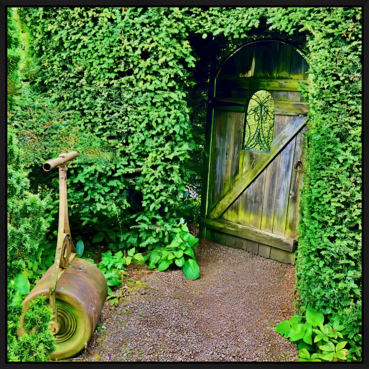 The Secret Door - Canvas