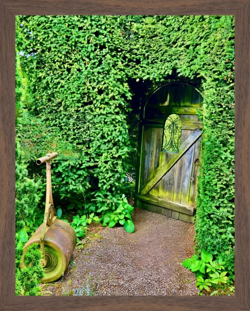 Secret Garden from the Inside - Fine Art