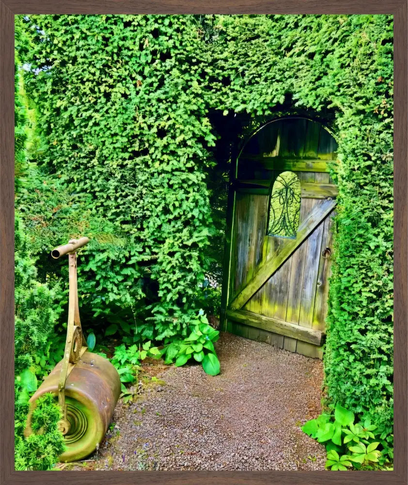 Secret Garden from the Inside - Fine Art