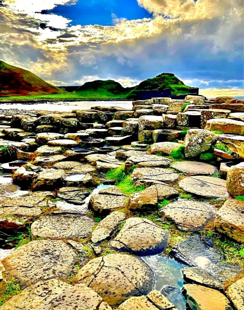 Standing on Giants Causeway: Where Celtic Myth Straddled Ireland and Scotland - Fine Art