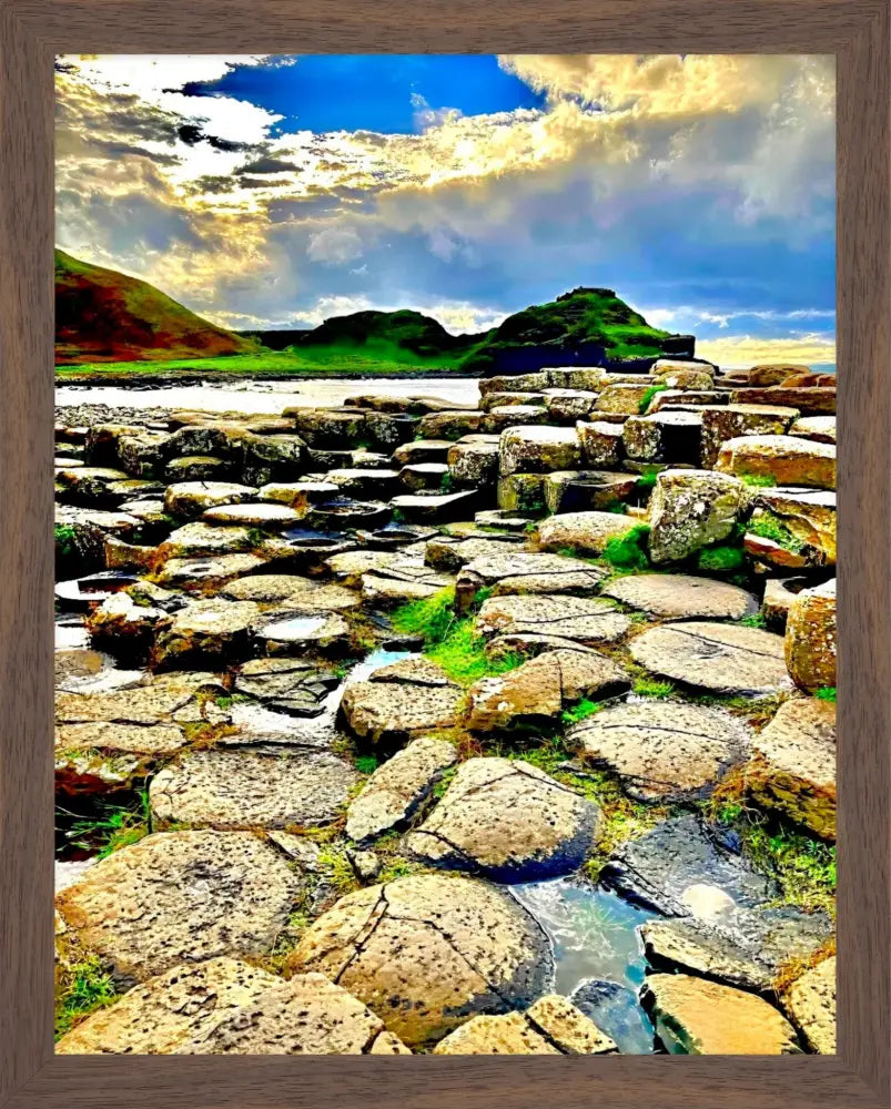 Standing on Giants Causeway: Where Celtic Myth Straddled Ireland and Scotland - Fine Art