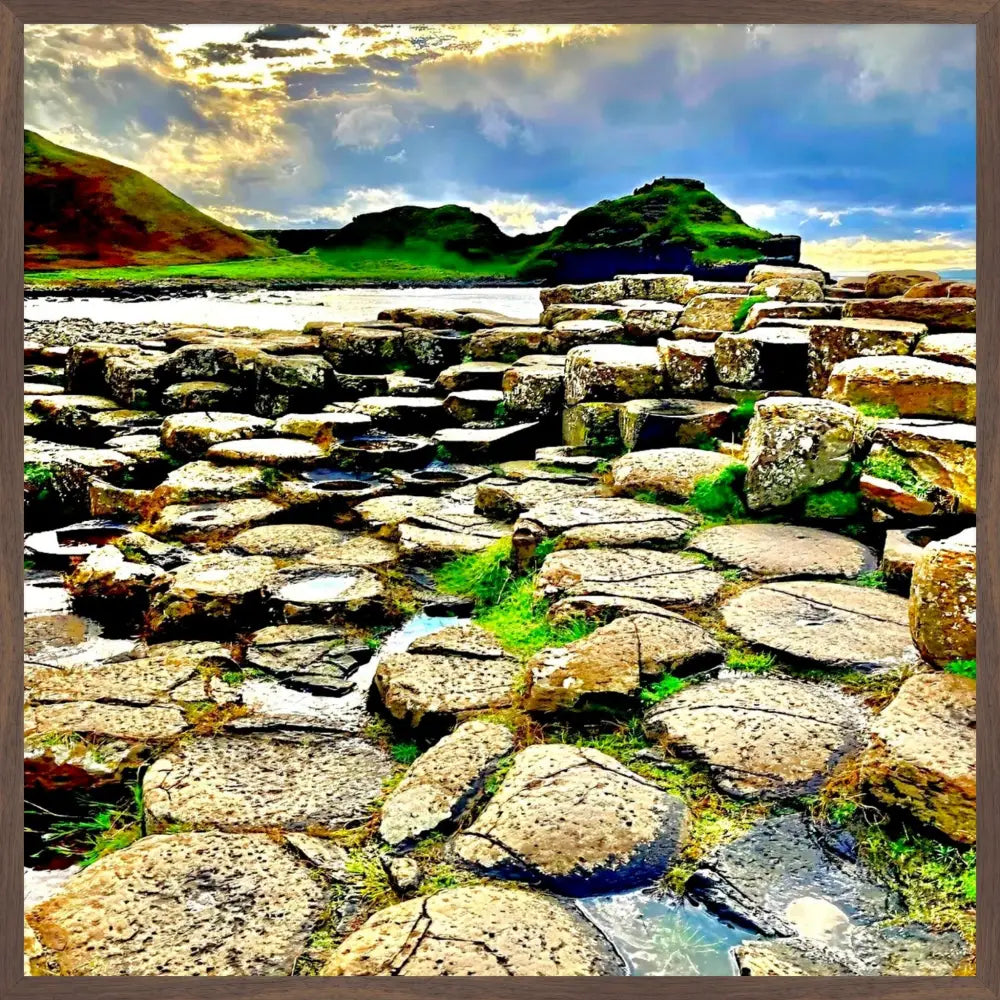 Standing on Giants Causeway: Where Celtic Myth Straddled Ireland and Scotland - Fine Art