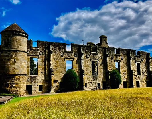 Enduring Things in Summer, Falkland Palace Against the Sky - Fine Art