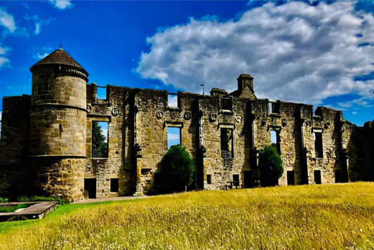 Enduring Things in Summer, Falkland Palace Against the Sky - Canvas