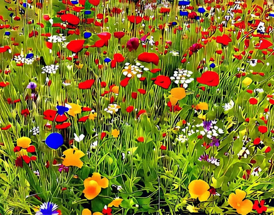 Kaleidoscope  of Late Spring Color - Fine Art