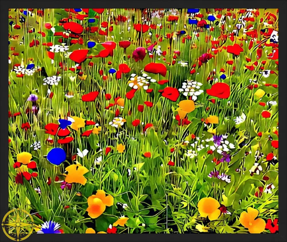 Kaleidoscope  of Late Spring Color - Fine Art