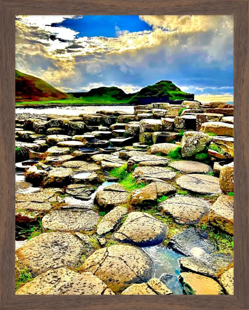 Standing on Giants Causeway: Where Celtic Myth Straddled Ireland and Scotland - Fine Art