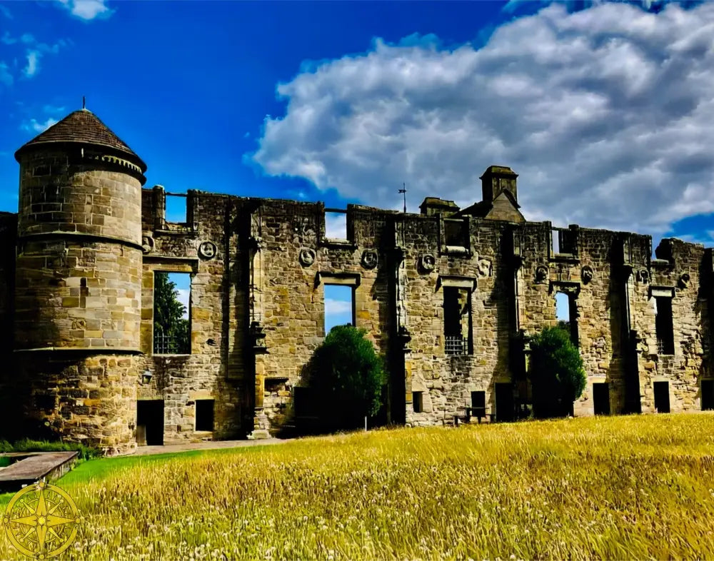 Enduring Things in Summer, Falkland Palace Against the Sky - Fine Art