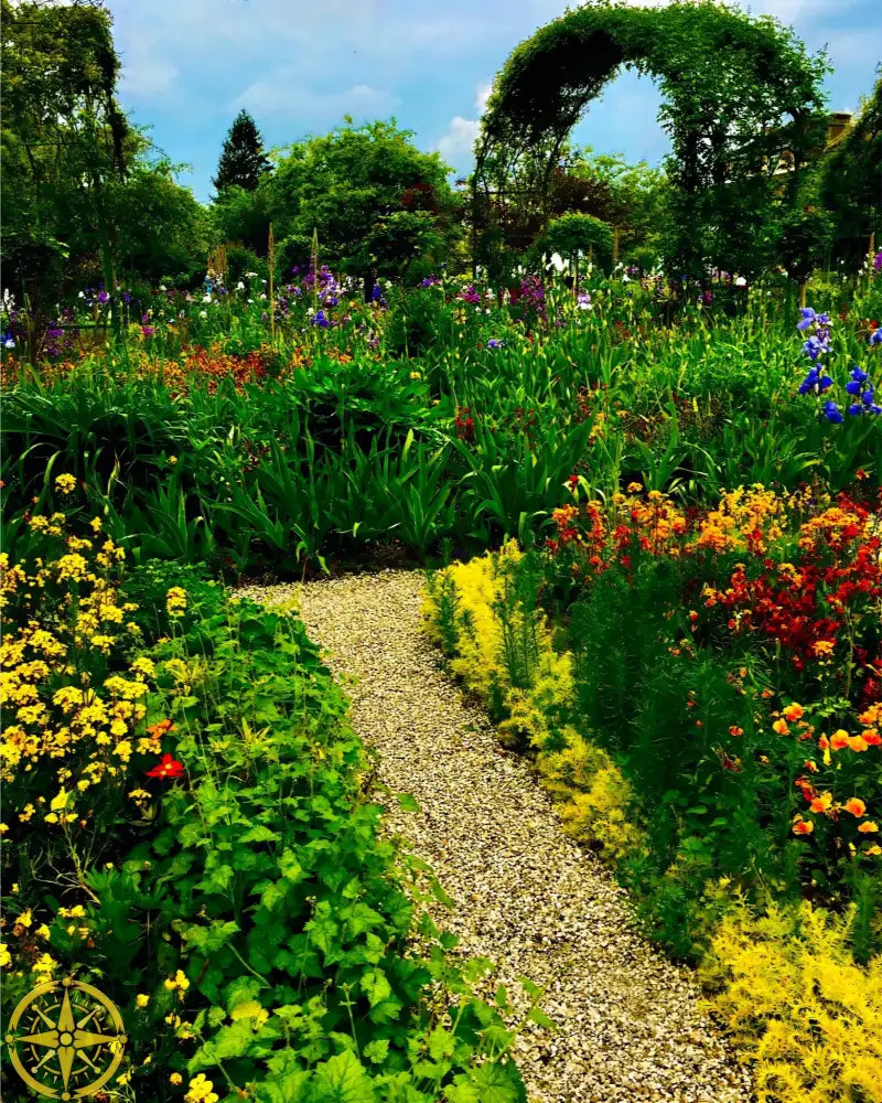 In Claude Monet's Garden: Arbor Glory - Fine Art