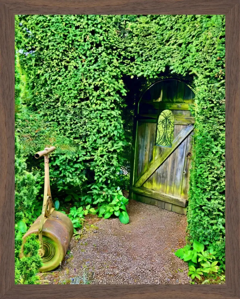 Secret Garden from the Inside - Fine Art