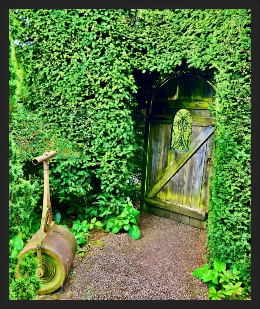 Secret Garden from the Inside - Fine Art