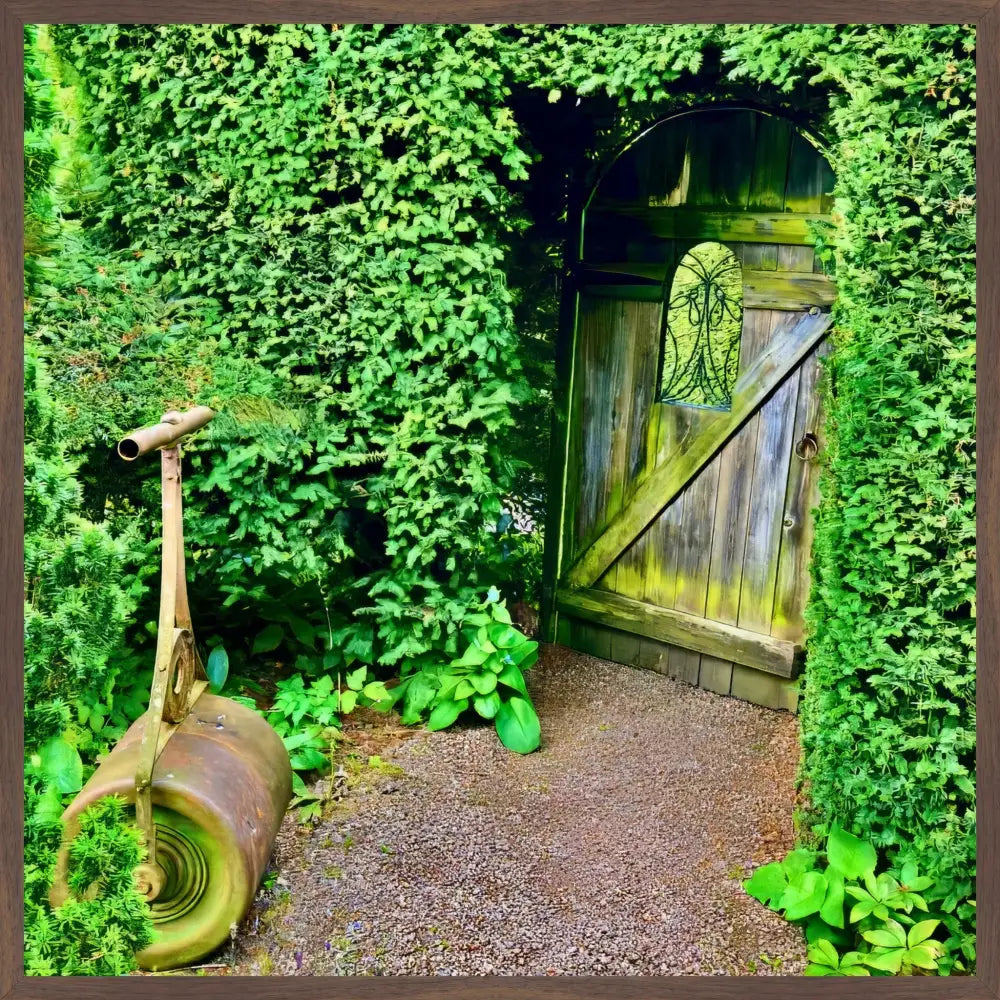 Secret Garden from the Inside - Fine Art