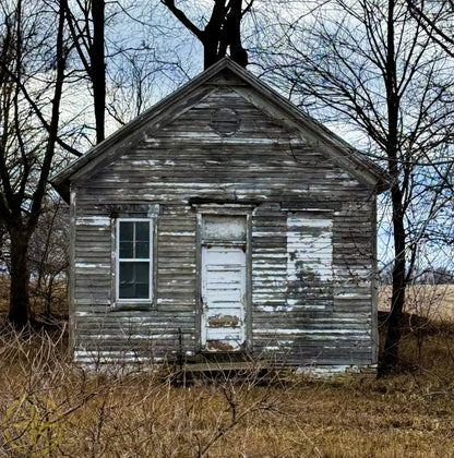 Little House In the Woods - Fine Art